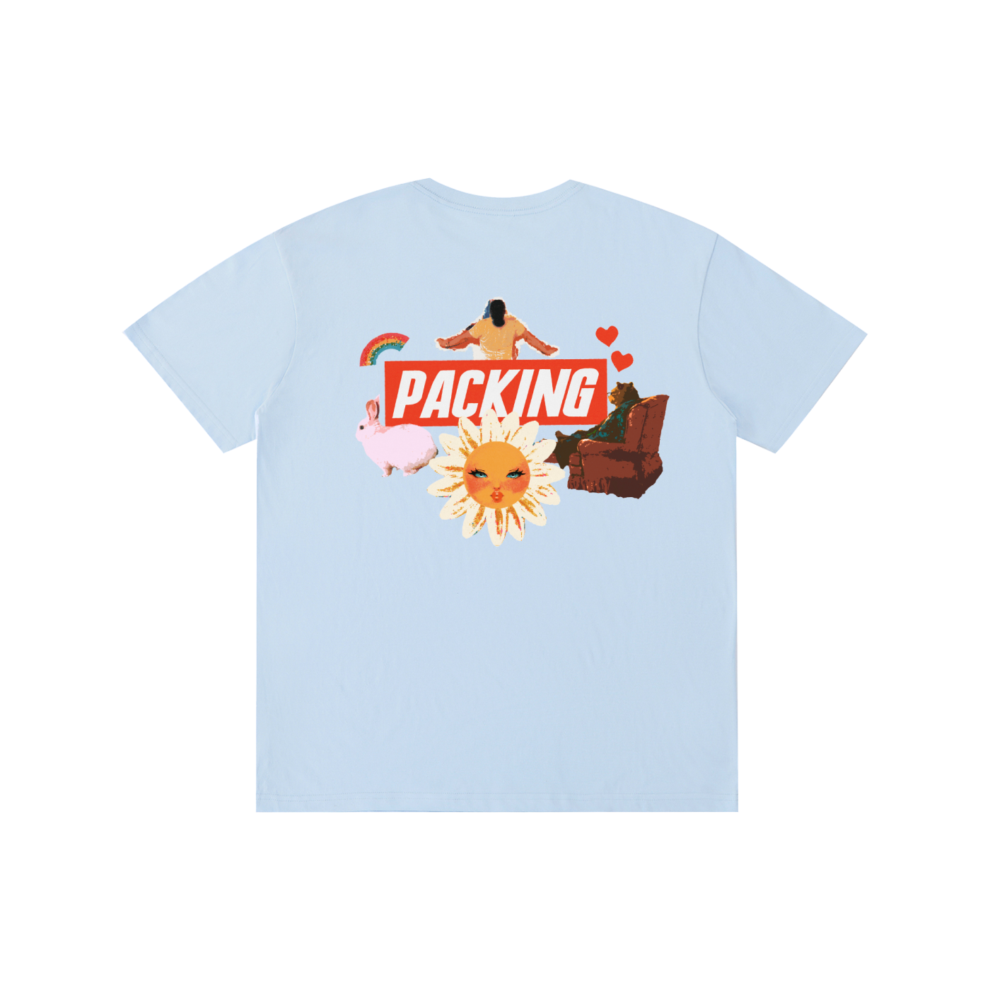 "Loves Me" - Business in the Front, Party in the Back Design - Unisex T-Shirt